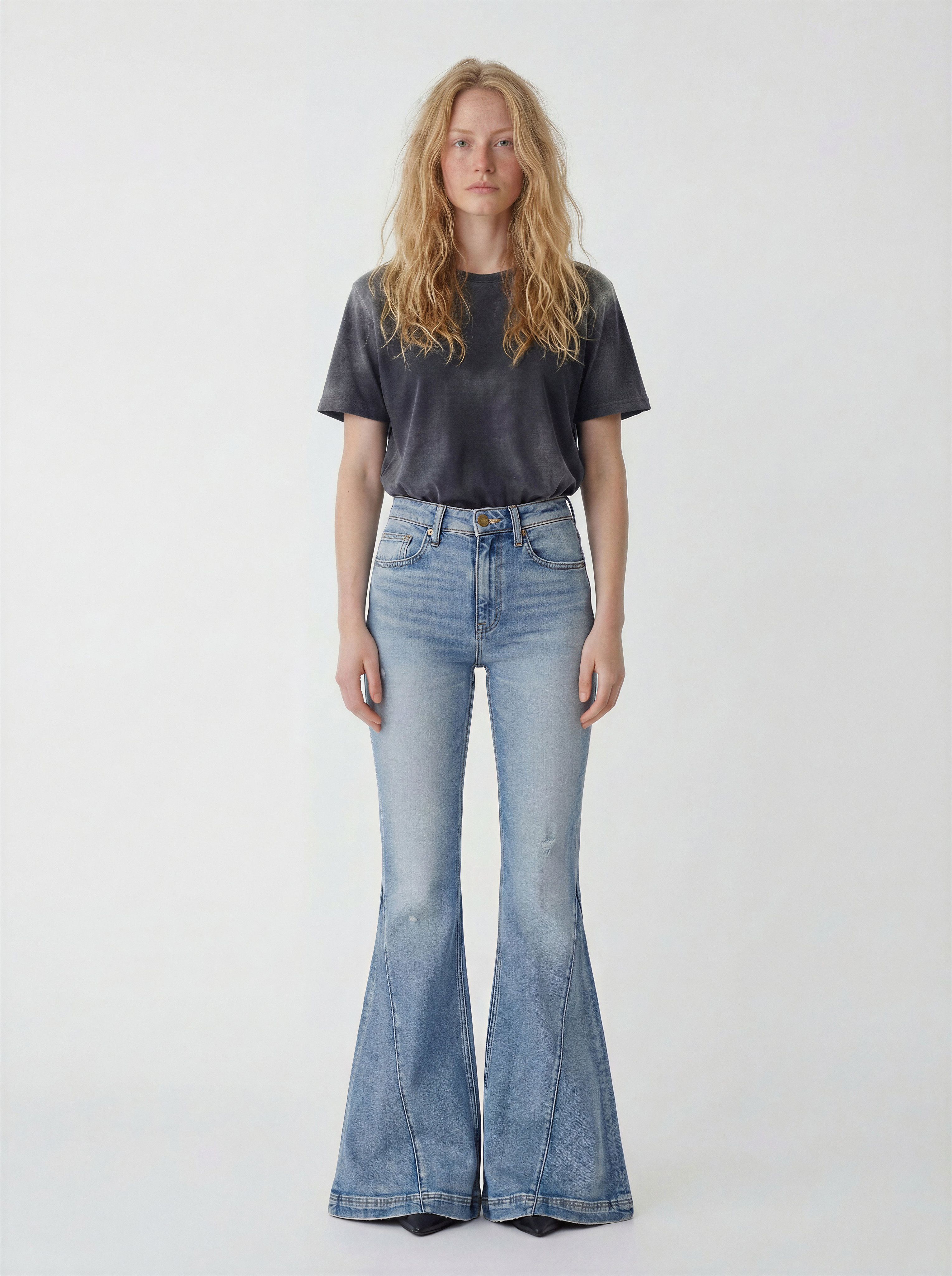 AW1900TEX TEXAS SUPER FLARE JEANS