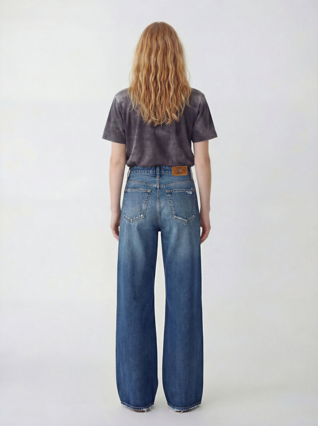 AW1660KAN KANSAS RIBCAGE LOOSE JEANS