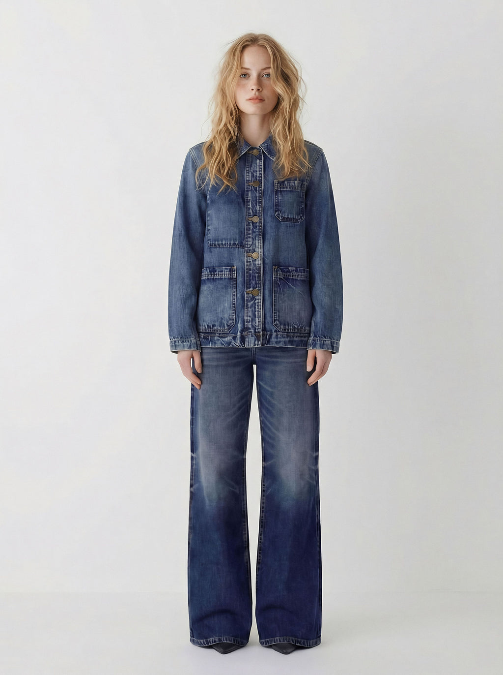 AW5200FLO FLORIDA BLAZER DENIM JACKET