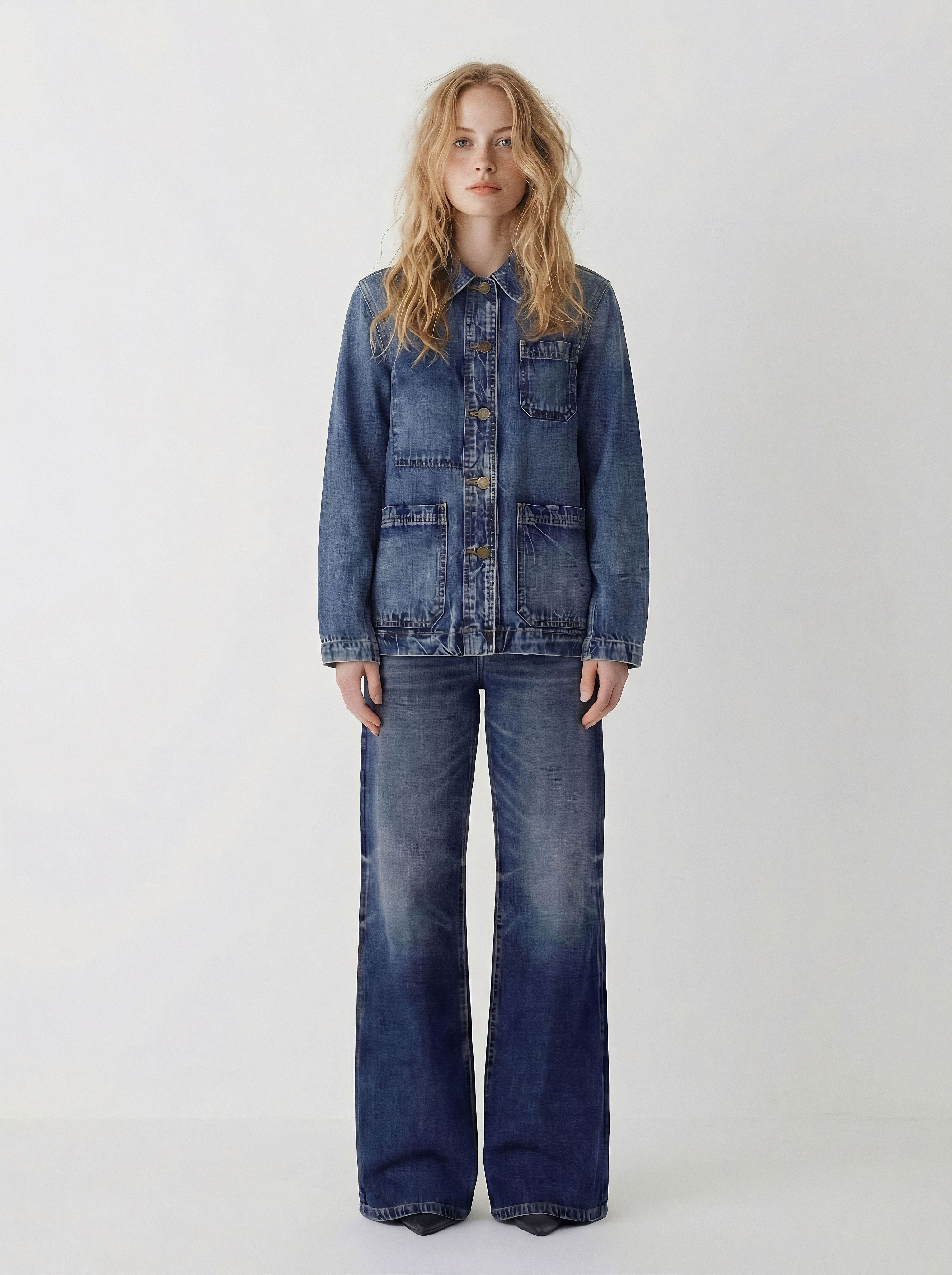 AW5200FLO FLORIDA BLAZER DENIM JACKET