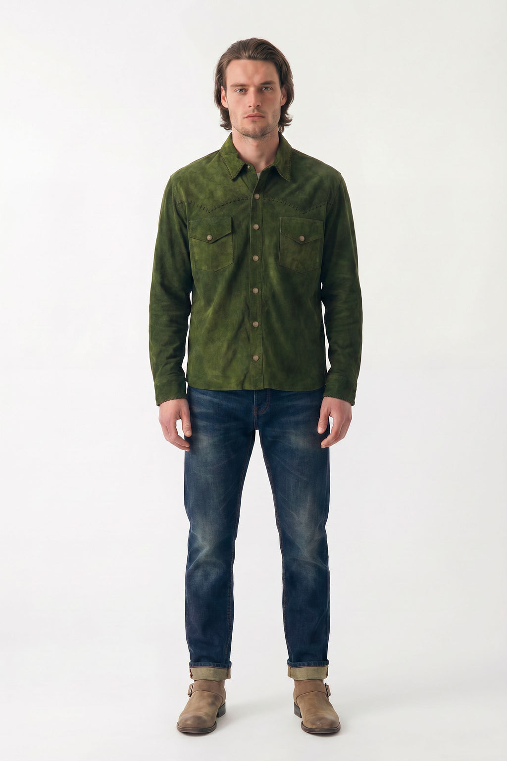 AM6005 GREEN SHIRT