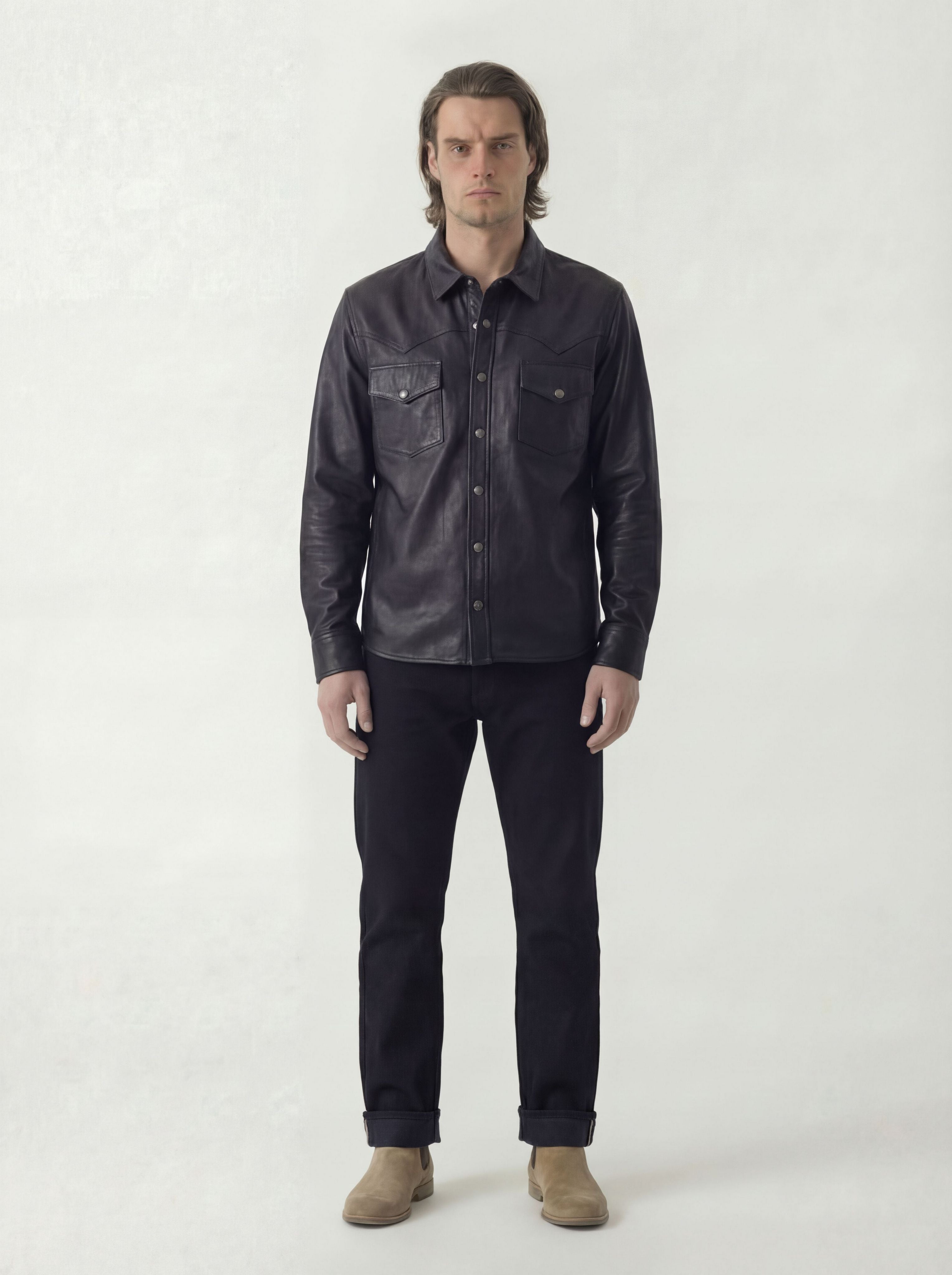 AM6006 BLACK SHIRT
