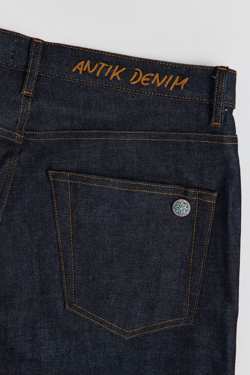 AM1001 RAW SLIM STRAIGHT JEANS