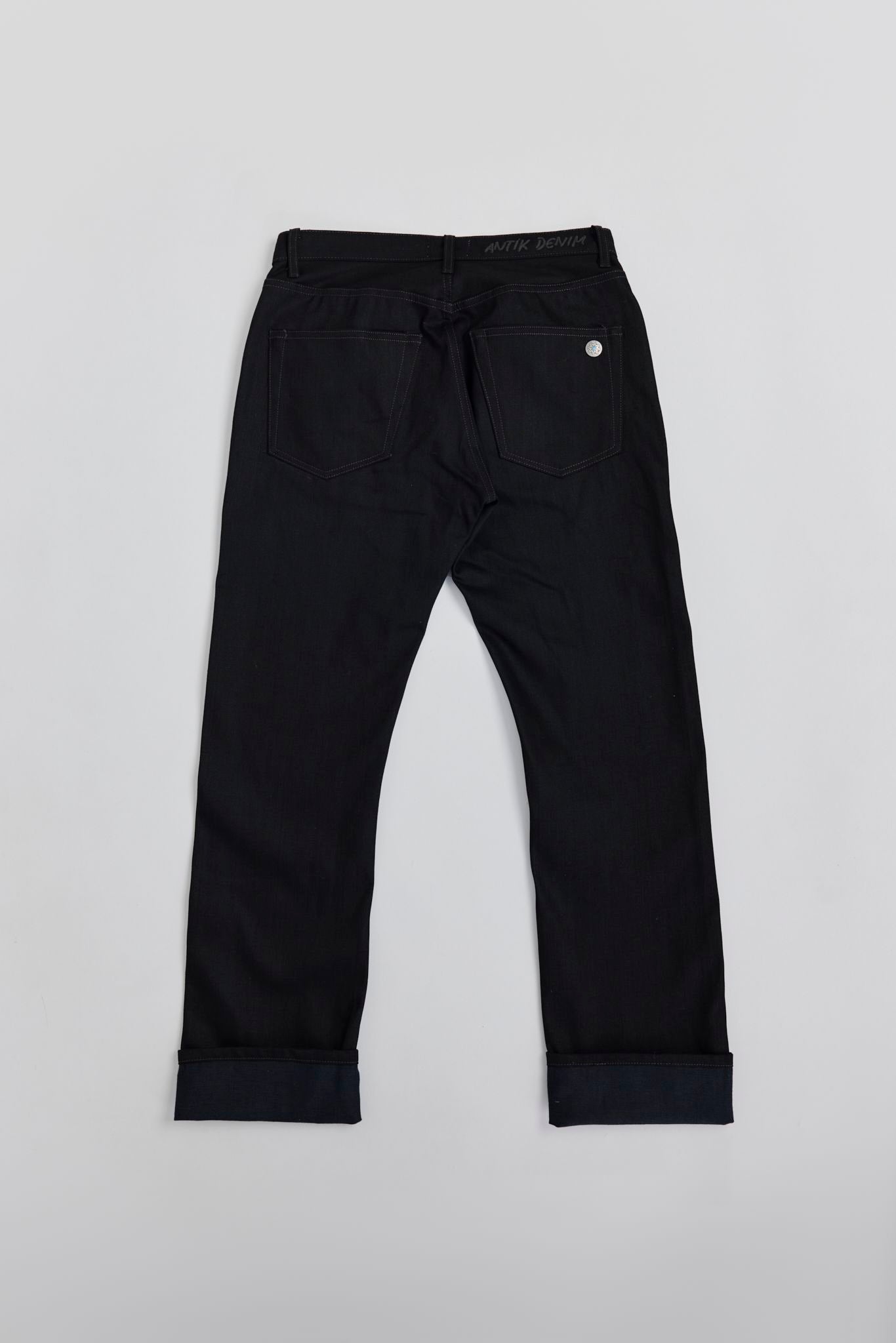 AM1002 RAW SLIM STRAIGHT JEANS