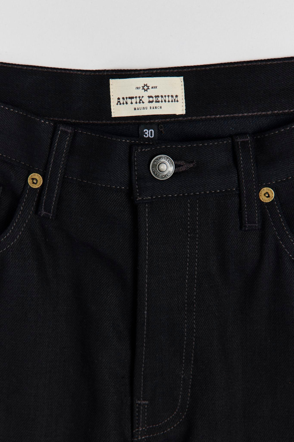 AM1002 RAW SLIM STRAIGHT JEANS