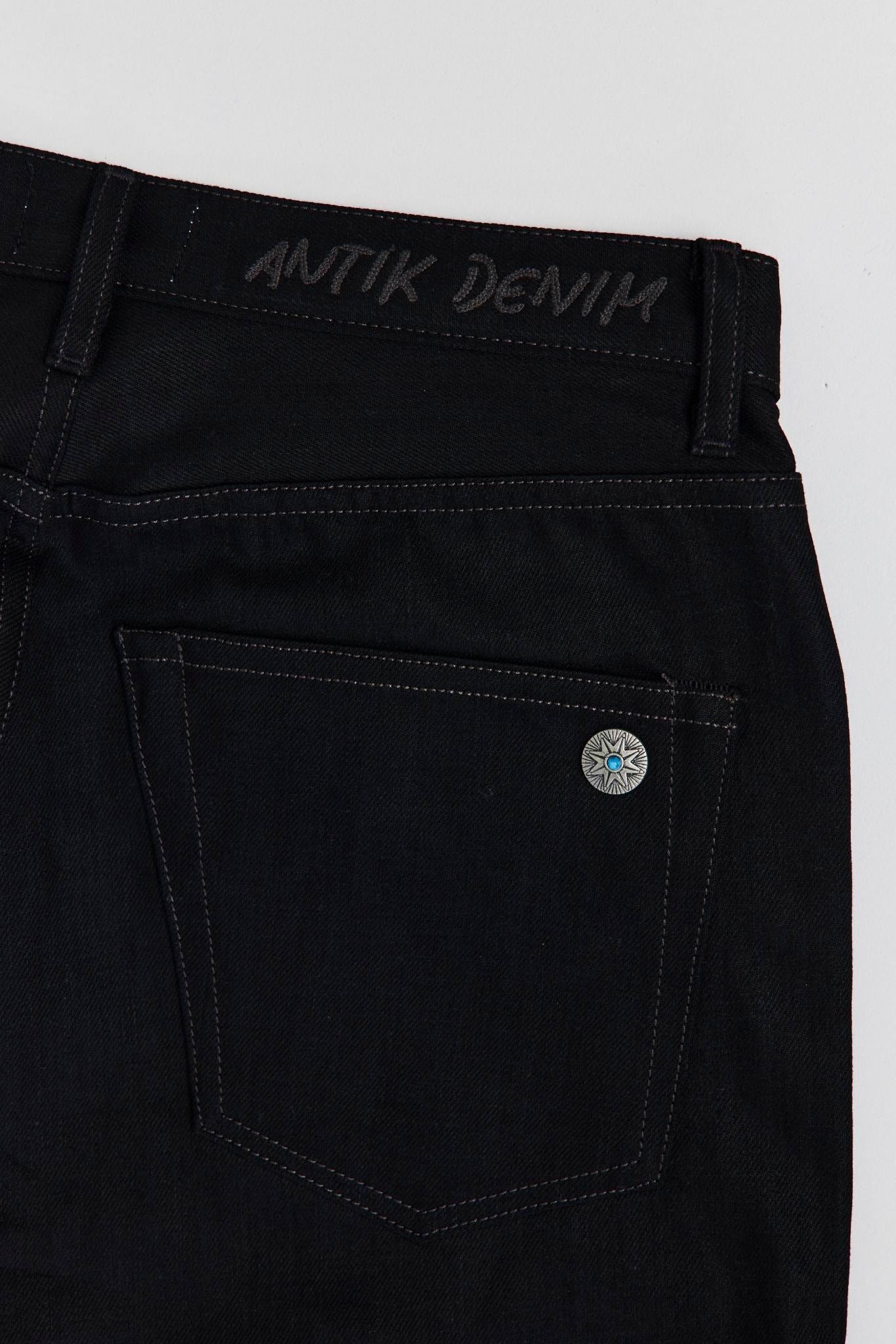 AM1002 RAW SLIM STRAIGHT JEANS