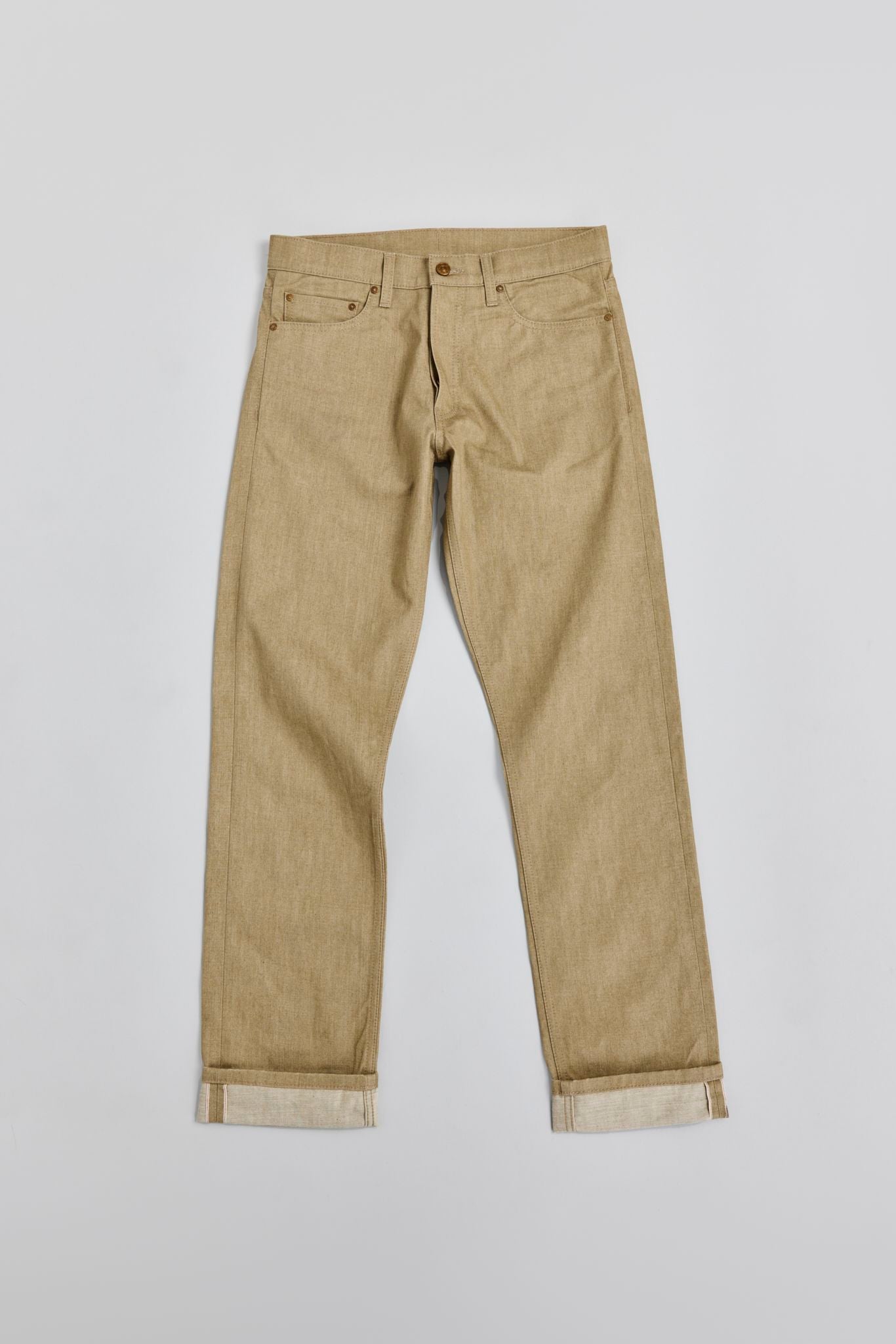 AM1003 RAW SLIM STRAIGHT JEANS