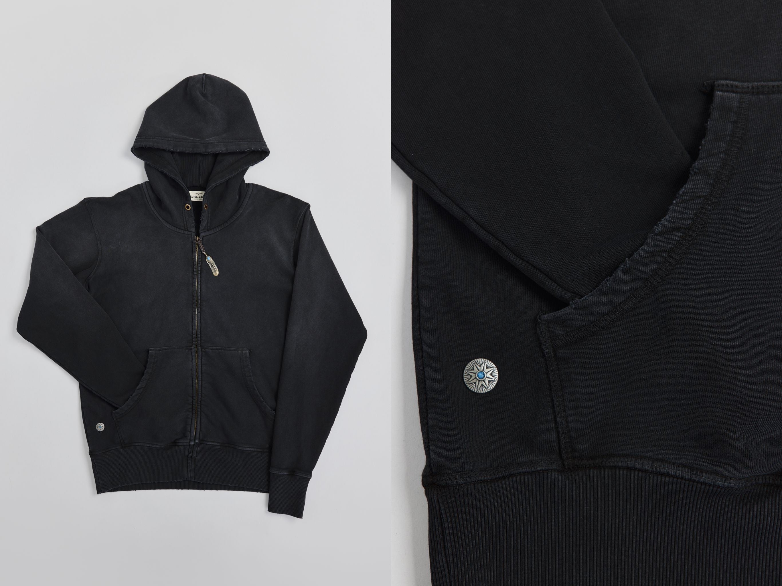AM9800 BLACK HOODIE