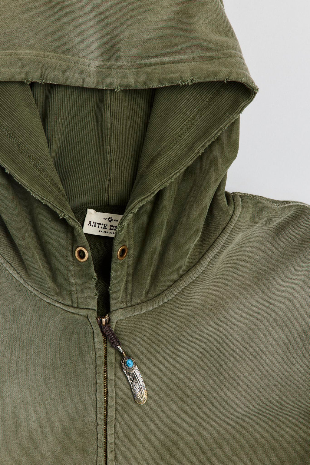 AM9800 OLIVE HOODIE