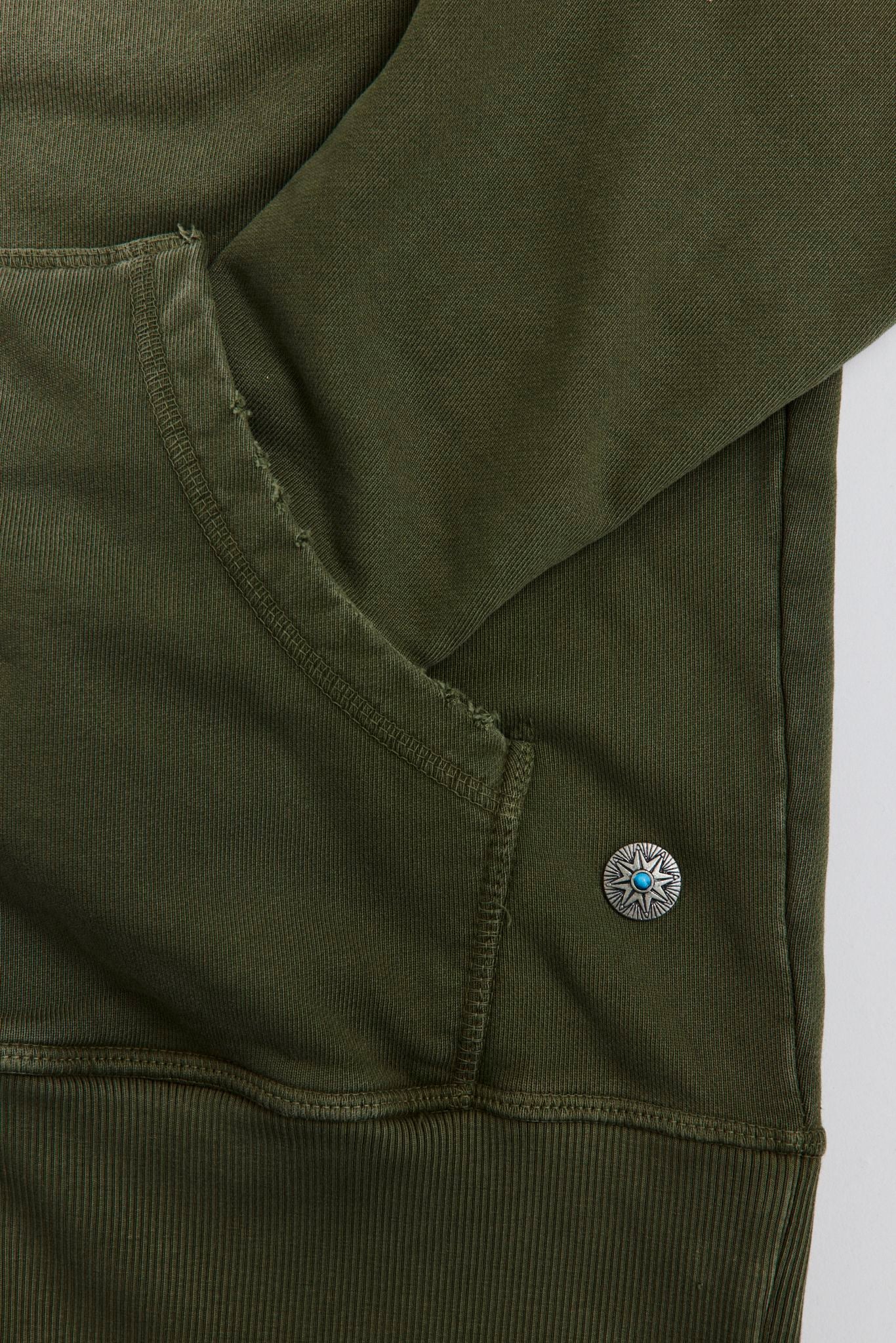 AM9800 OLIVE HOODIE