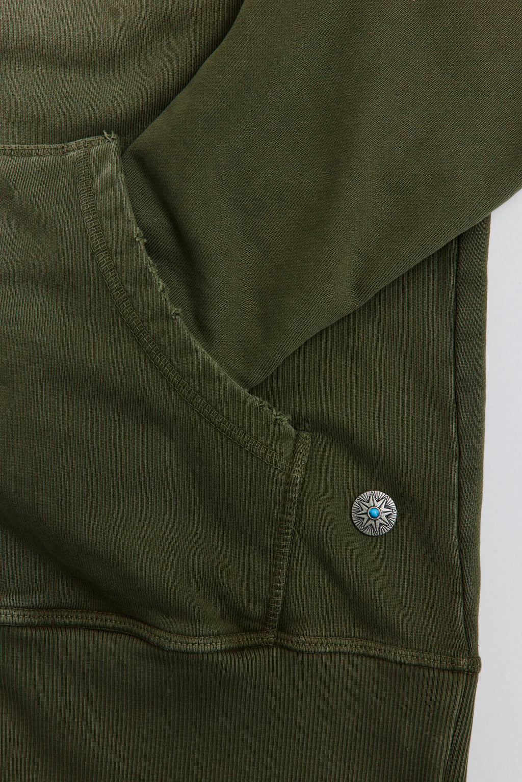 AM9800 OLIVE HOODIE