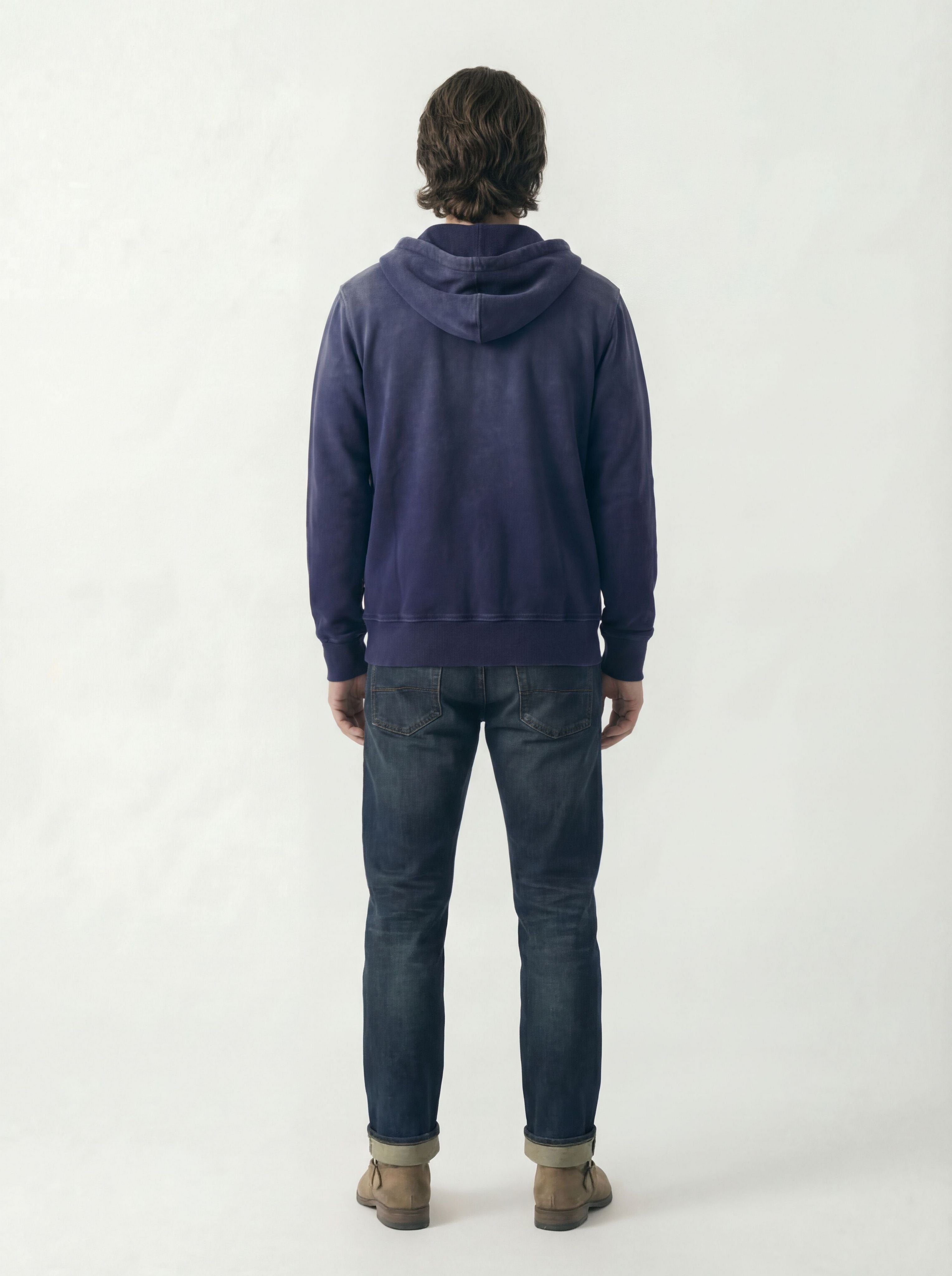 AM9800 NAVY HOODIE
