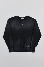 AM8700 BLACK CREWNECK SWEATER