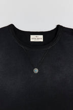 AM8700 BLACK CREWNECK SWEATER