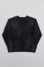 AM8700 BLACK CREWNECK SWEATER