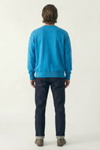 AM8700 TURQUOISE CREWNECK SWEATER
