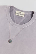 AM8700 GREY CREWNECK SWEATER