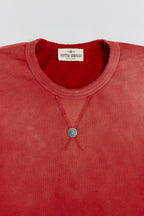 AM8700 RED CREWNECK SWEATER