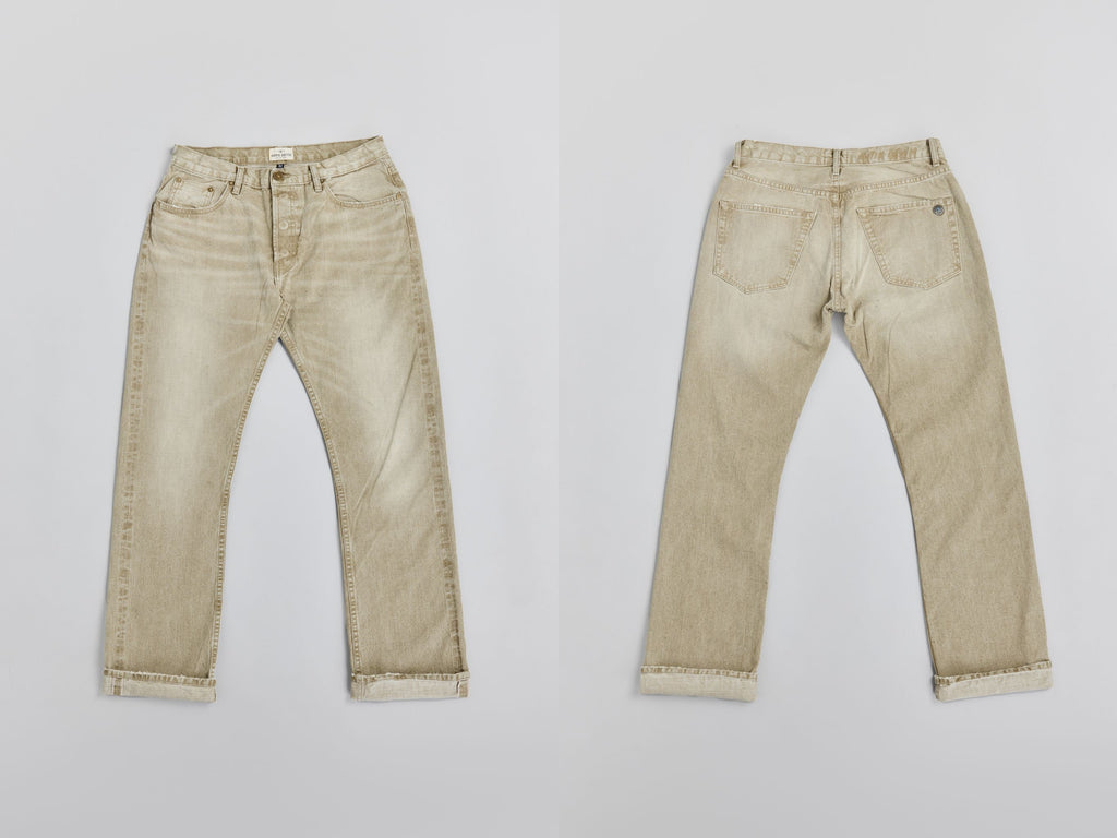 AM1003 VINTAGE SLIM STRAIGHT JEANS