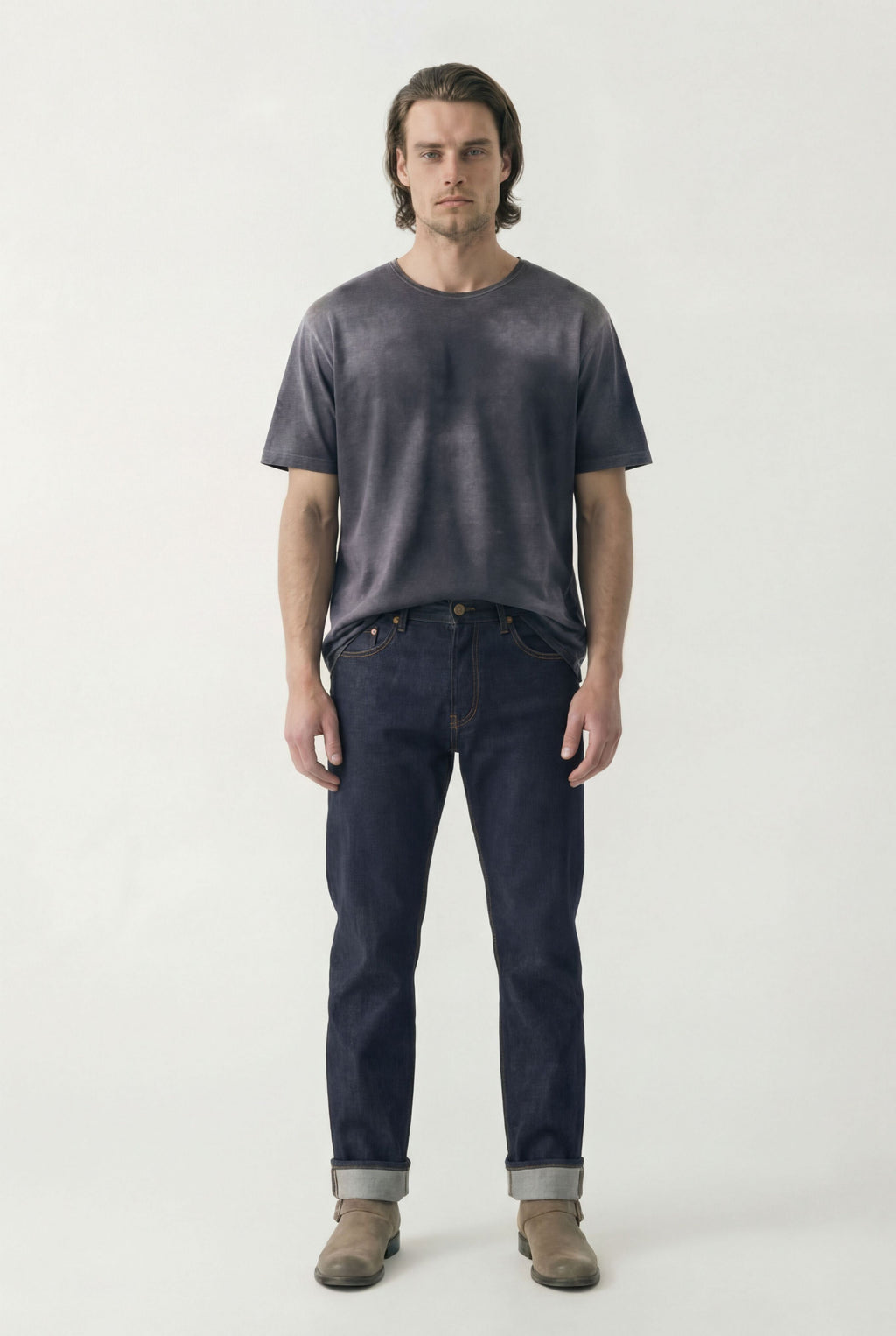 AM1004 LOYALTY SLIM STRAIGHT JEANS