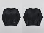 AM8700W BLACK CREWNECK SWEATER