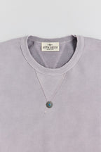 AM8700W GREY CREW NECK SWEATER