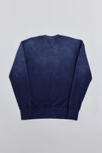 AM8700W NAVY CREW NECK SWEATER