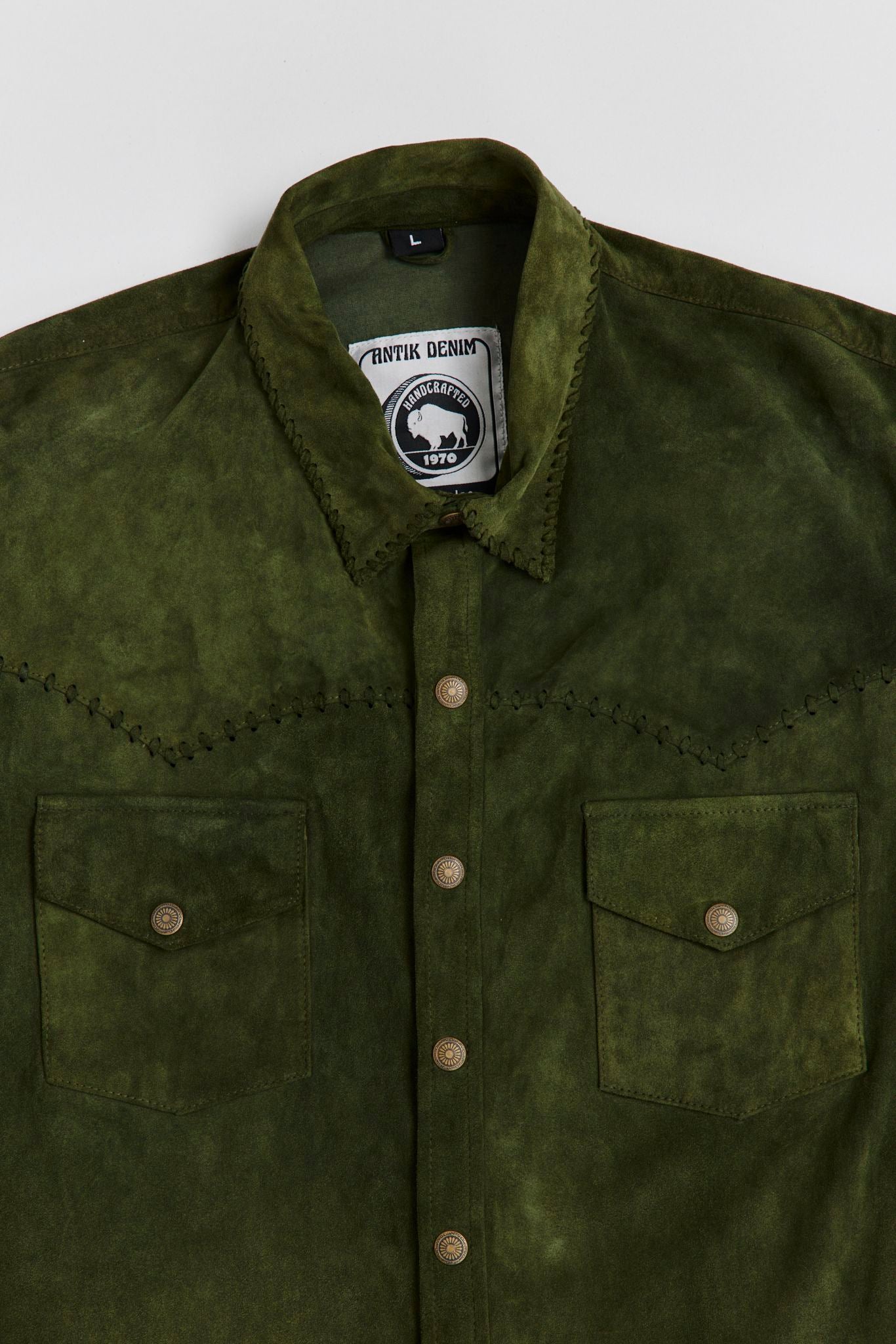 AM6005W GREEN SHIRT
