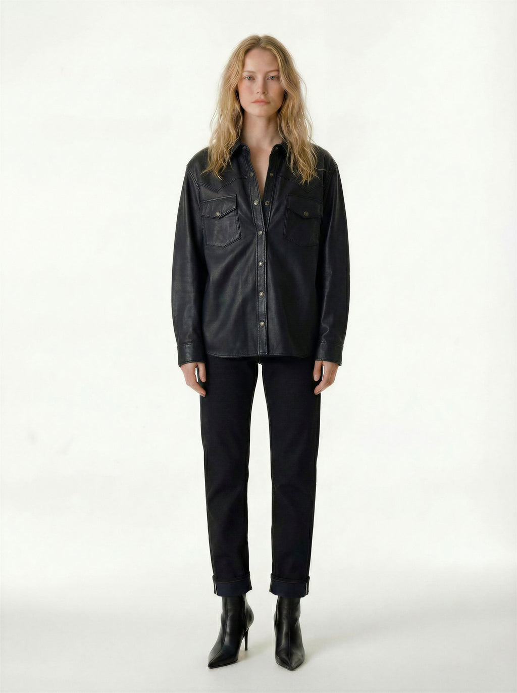 AM6006W BLACK SHIRT