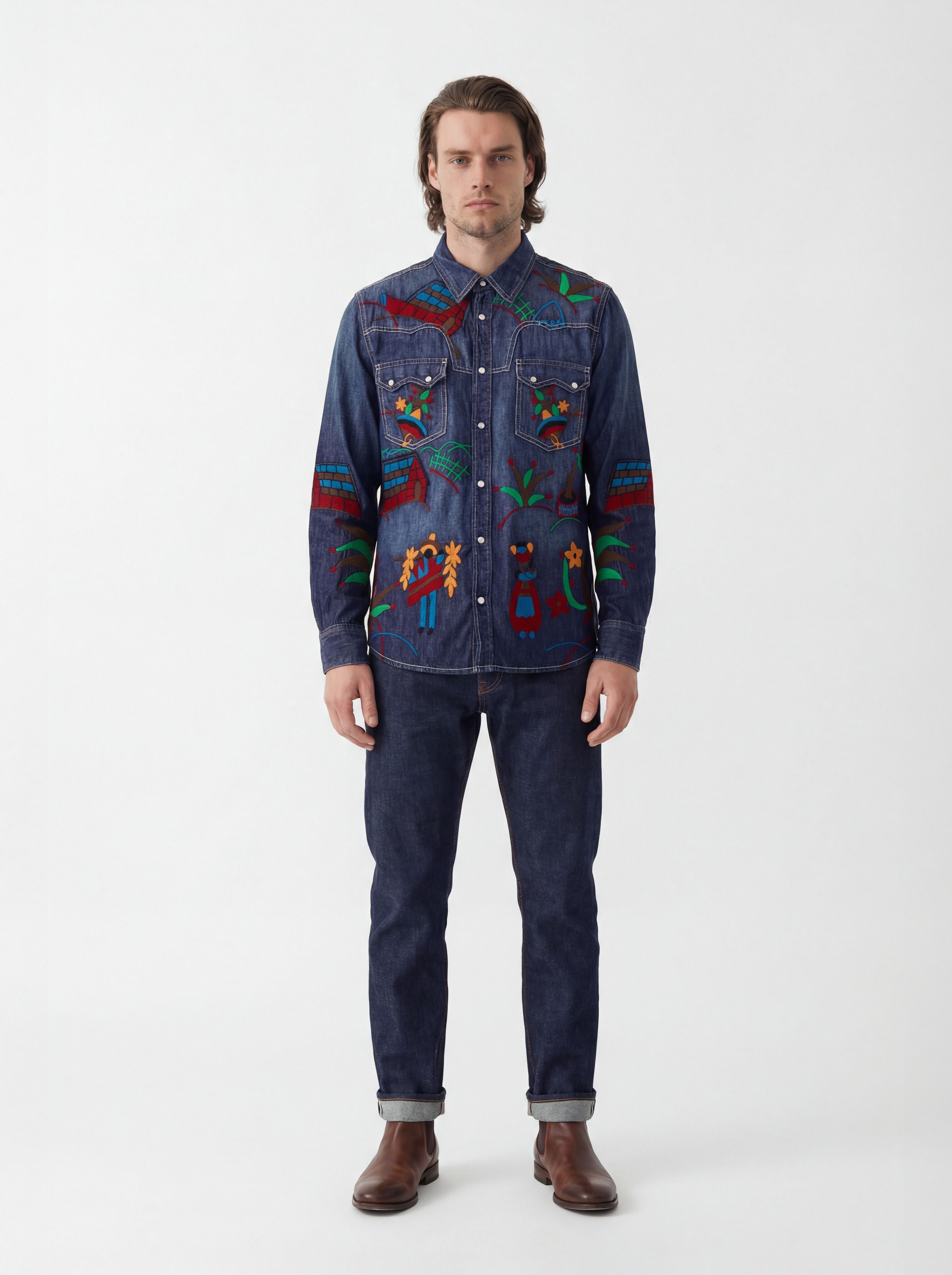 AW1603M AGAVE SHIRT