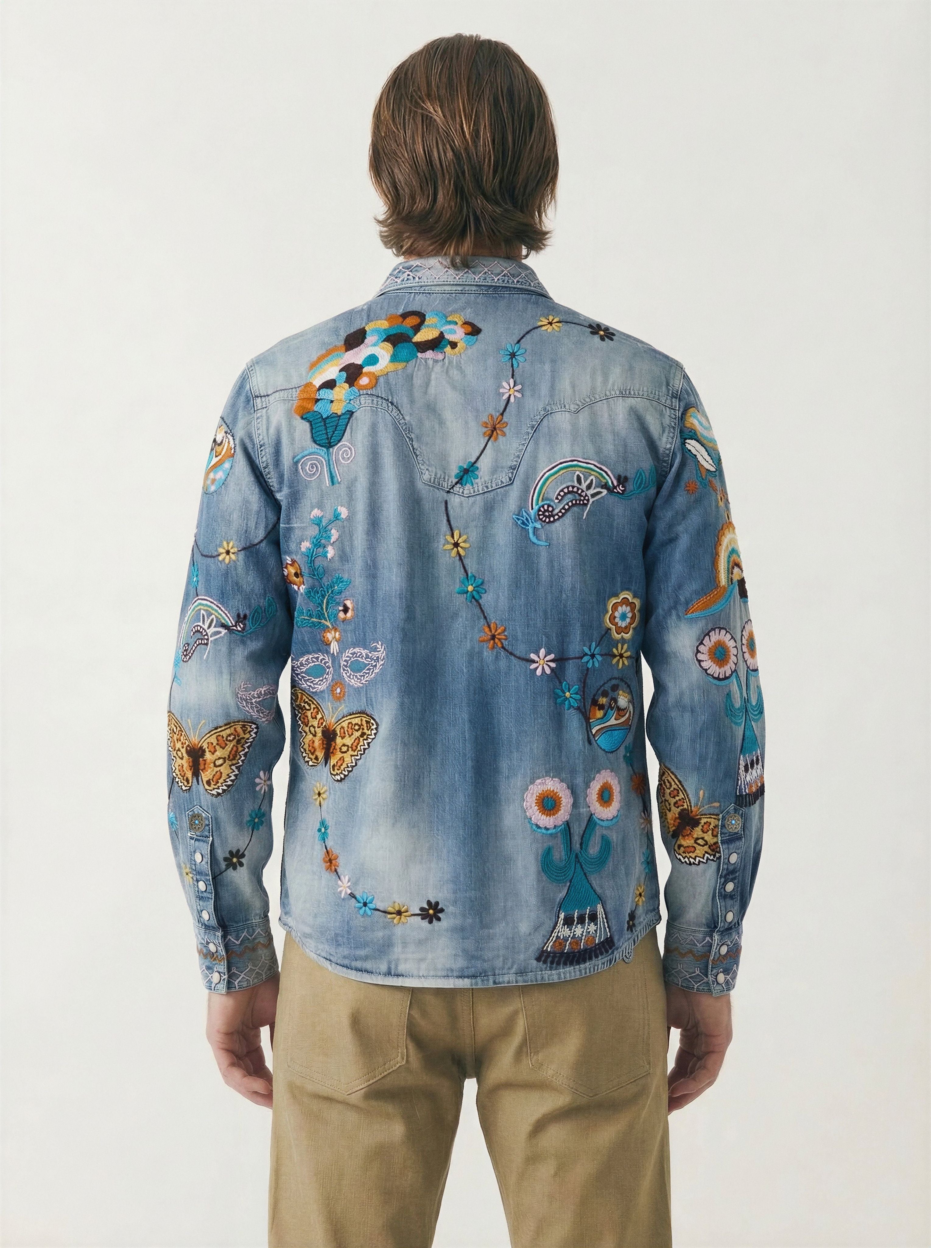 AW1601M BUTTERFLY SHIRT