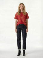AM1004W RAW SLIM STRAIGHT JEANS