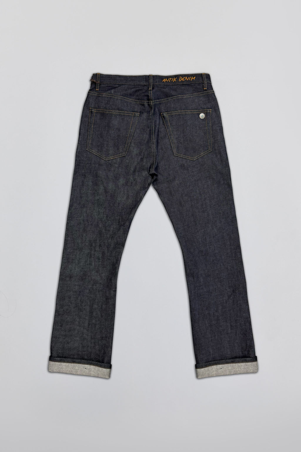 AM1004W RAW SLIM STRAIGHT JEANS