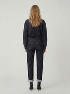 AM1001W RAW SLIM STRAIGHT JEANS