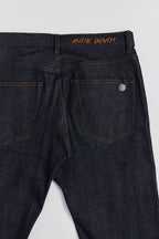 AM1001W RAW SLIM STRAIGHT JEANS