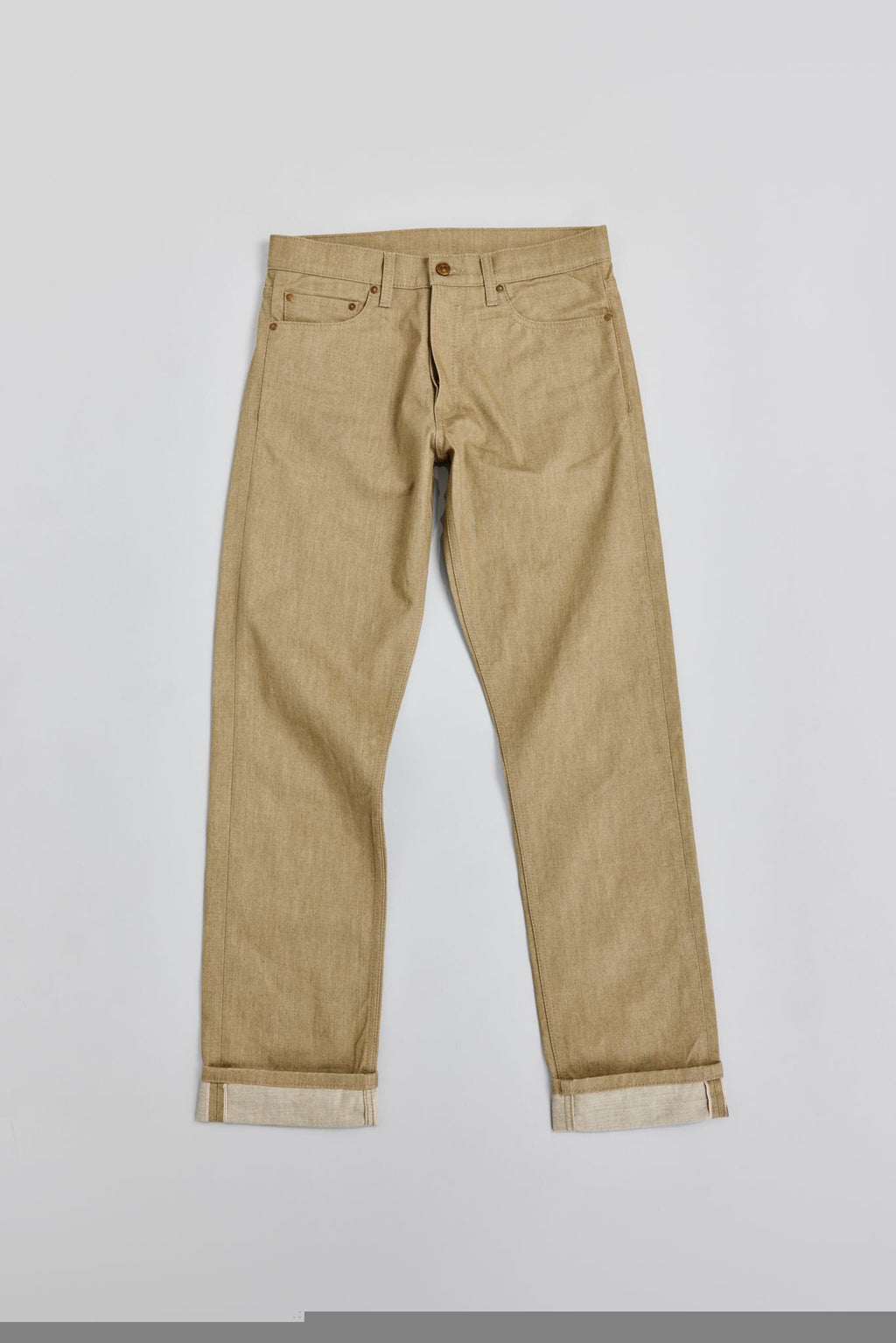AM1003W RAW SLIM STRAIGHT JEANS