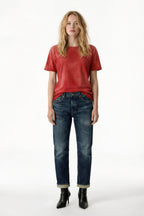 AM1001W HERITAGE SLIM STRAIGHT JEANS
