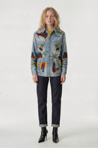 AW1603 LIGHT AGAVE SHIRT