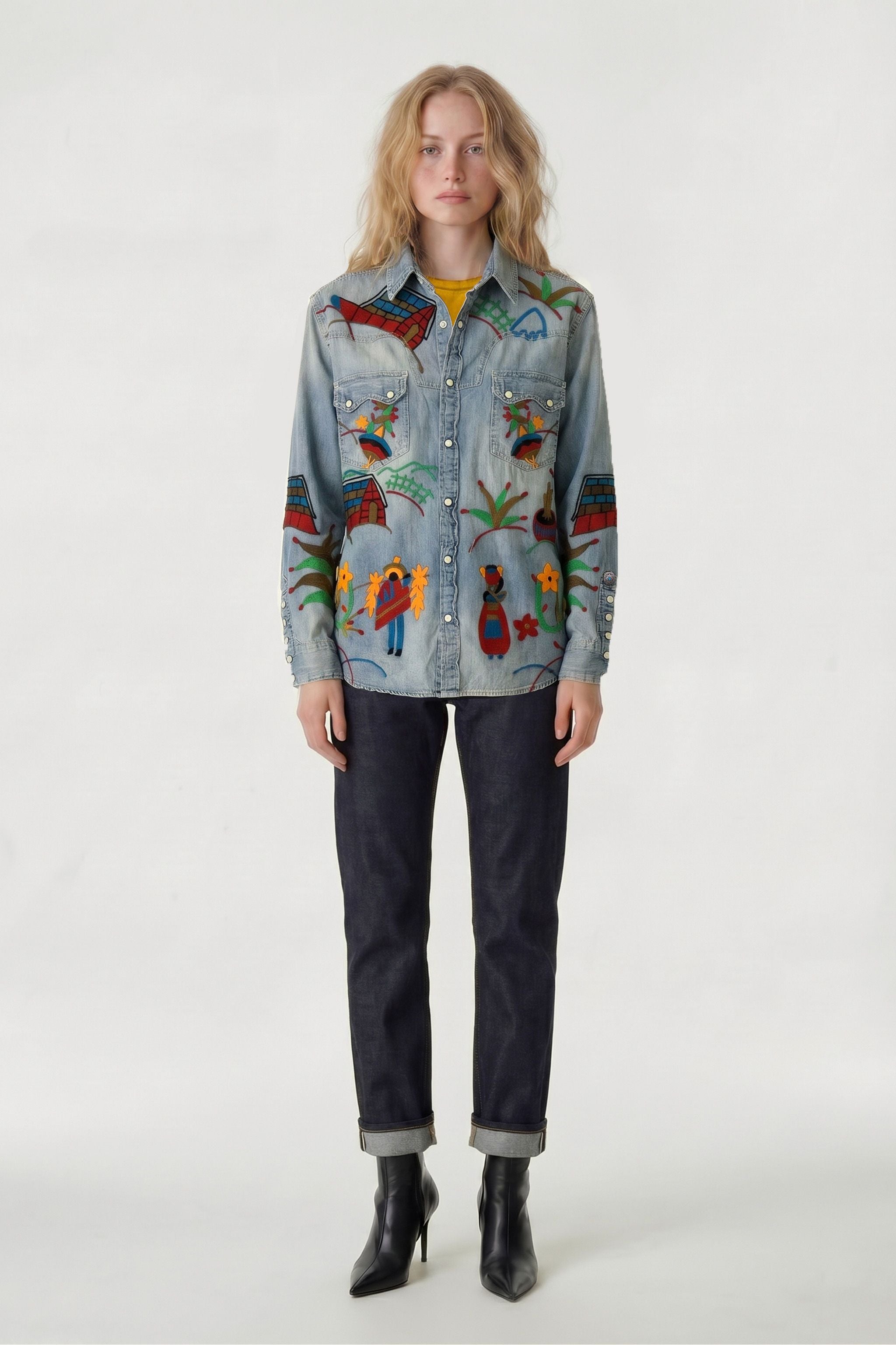 AW1603 LIGHT AGAVE SHIRT