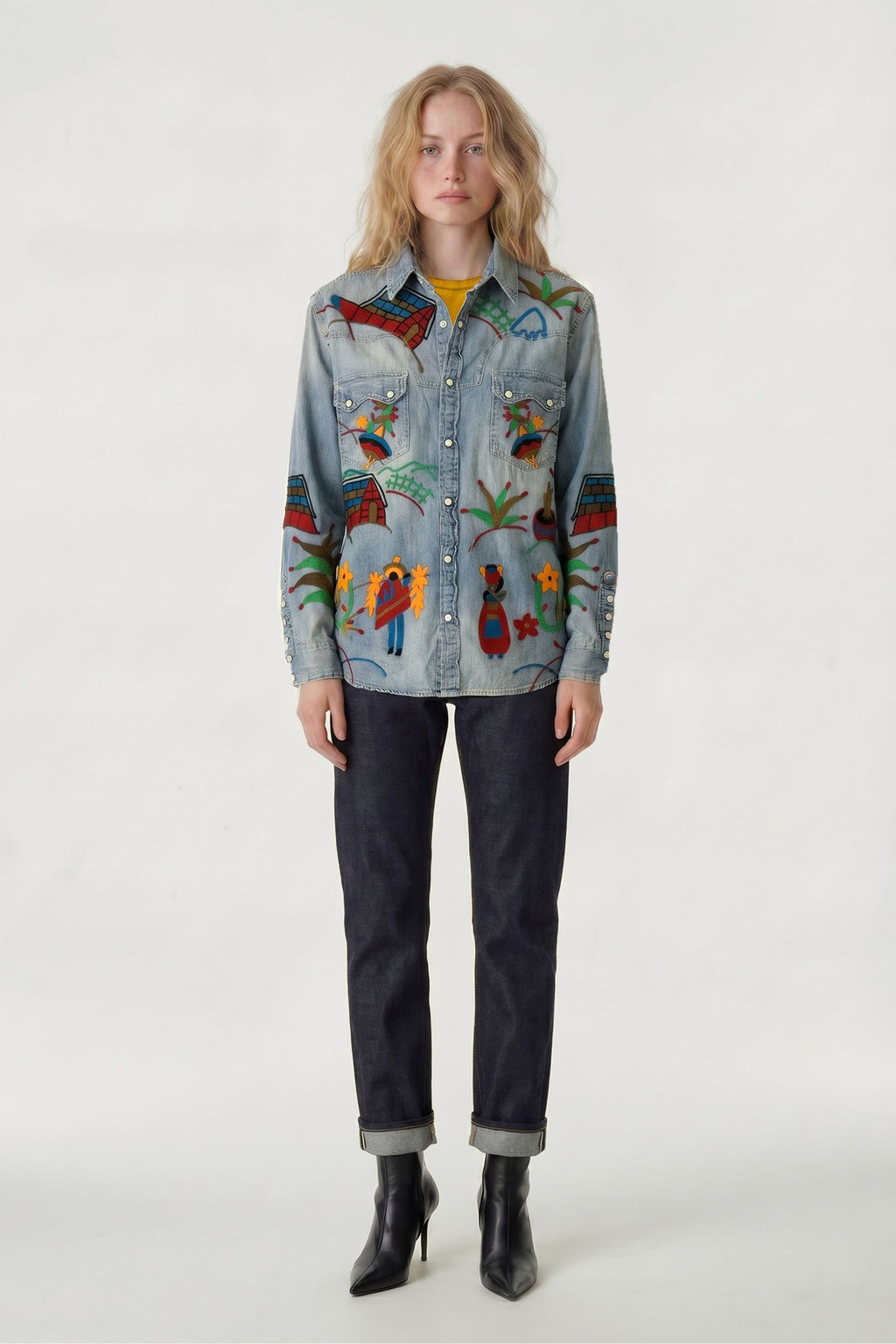 AW1603 LIGHT AGAVE SHIRT