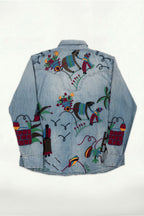 AW1603 LIGHT AGAVE SHIRT