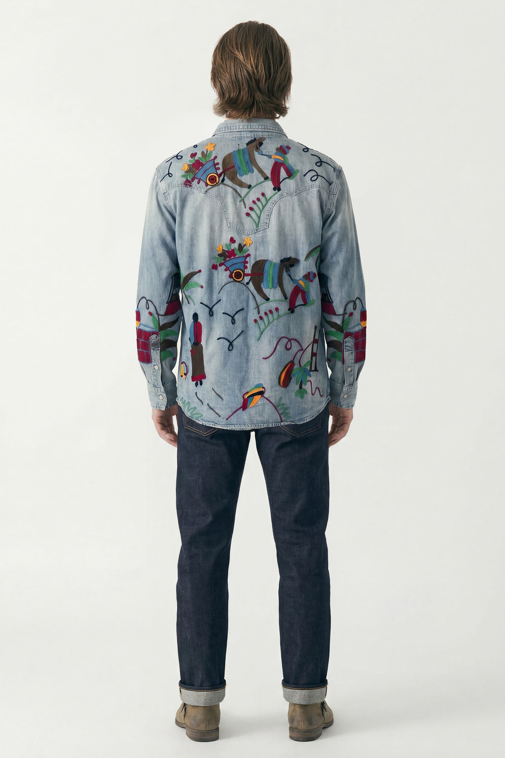 AW1603M LIGHT AGAVE SHIRT