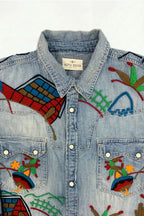 AW1603M LIGHT AGAVE SHIRT
