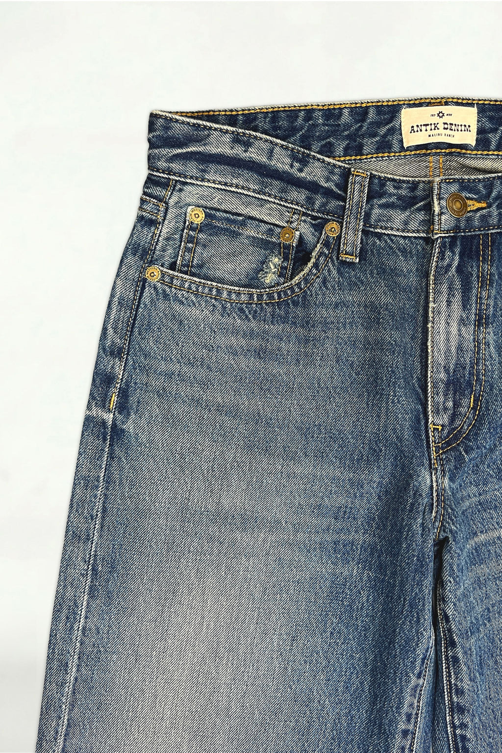 AW1660 PRINCETON RIBCAGE LOOSE JEANS