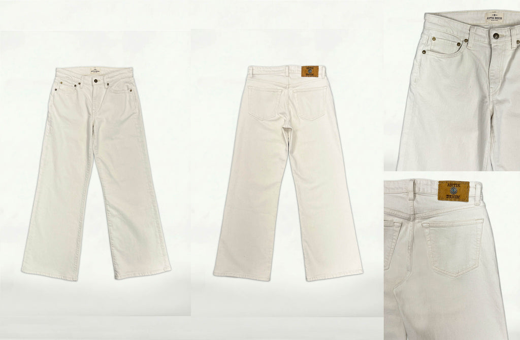 AW1660 FARMERS RIBCAGE LOOSE JEANS