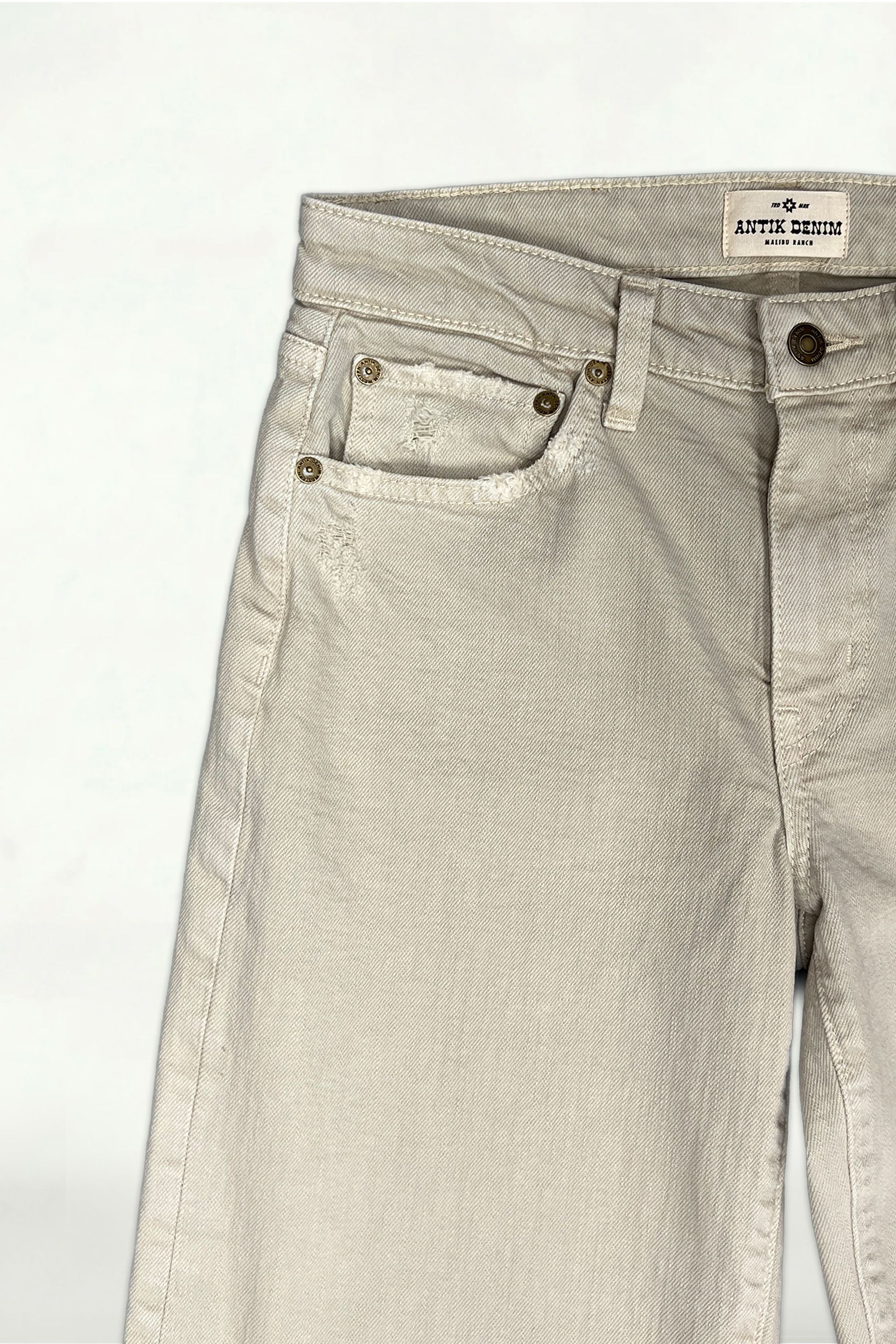 AW1660 GALVESTON RIBCAGE LOOSE JEANS